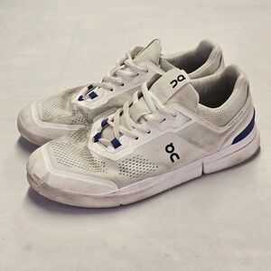 ON Running THE ROGER Spin Shoes White Blue Men's US 8 EU 41